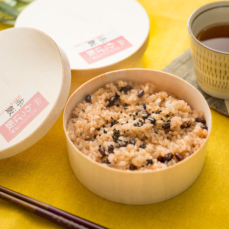 わっぱ飯 (赤飯) 6個入りセット/まつえんどん｜お取り寄せグルメ通販