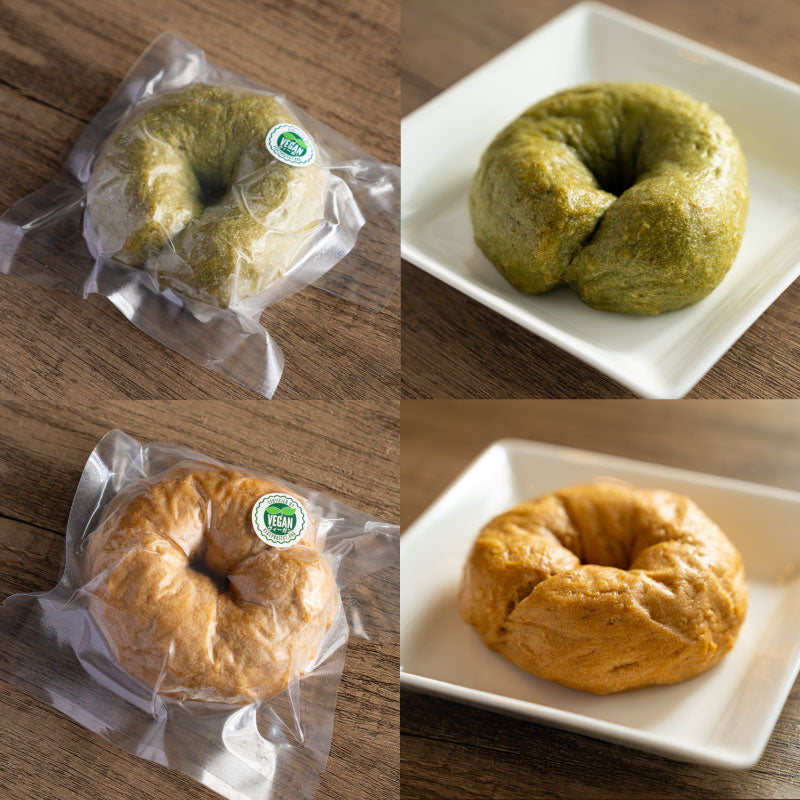 南魚沼産玄米ベーグル 6種10個入り/まつえんどん
