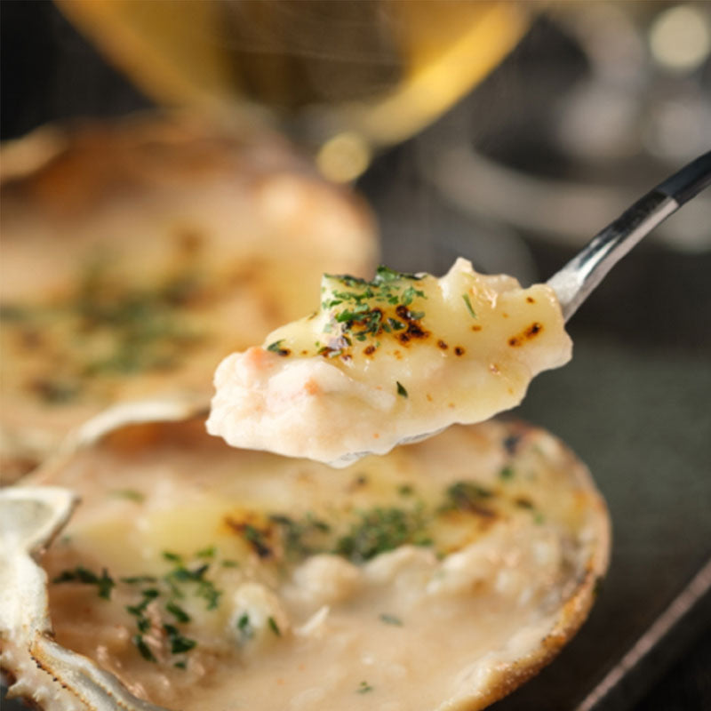 コッペ蟹ドリア&グラタンセット/天の酒喰食房