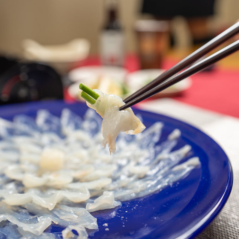 天然トラフグ刺身