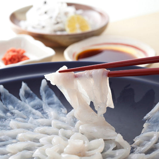 天然トラフグ刺身