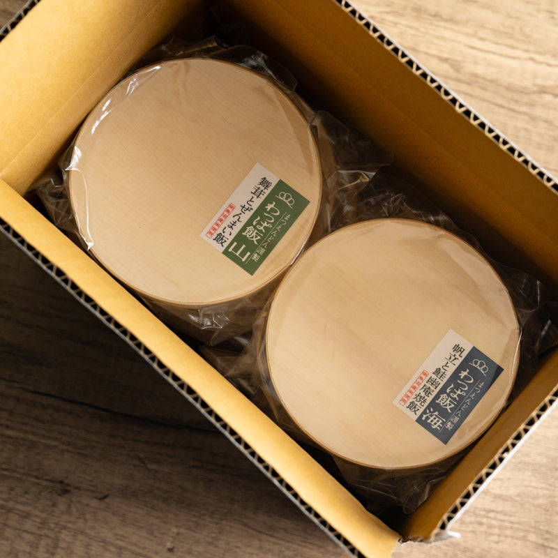 わっぱ飯 2種6個入りセット/まつえんどん