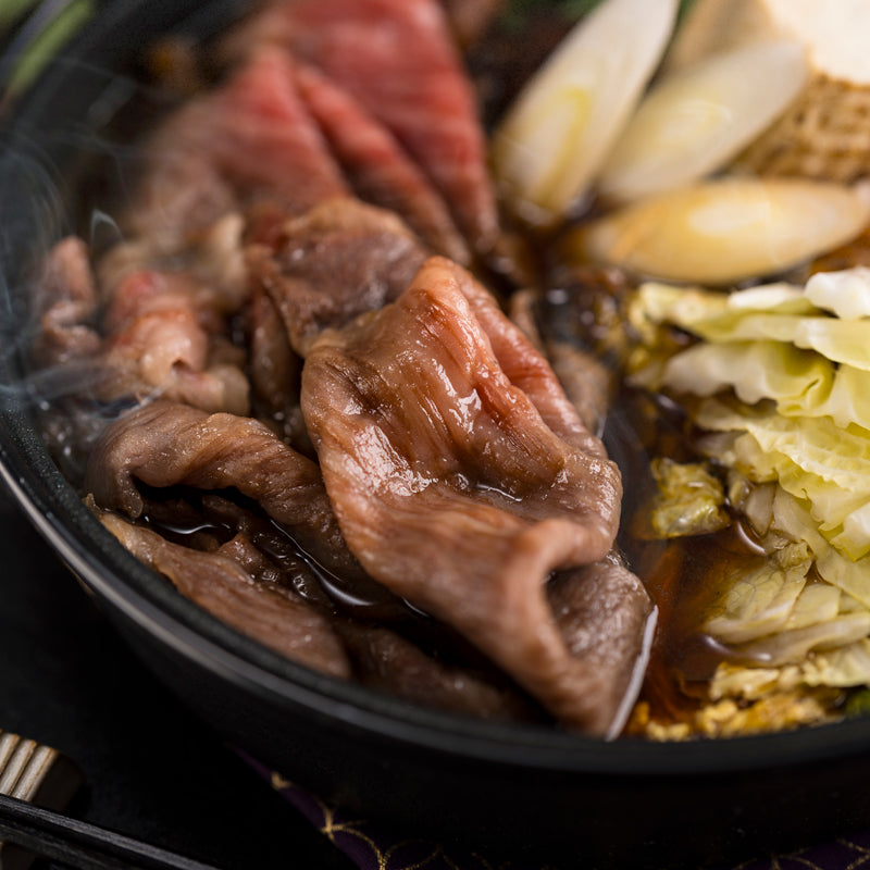 四万十牛クラシタスライスすき焼き