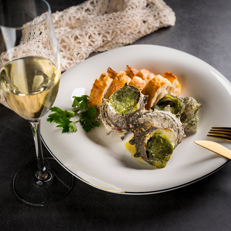 サザエのブルゴーニュ風