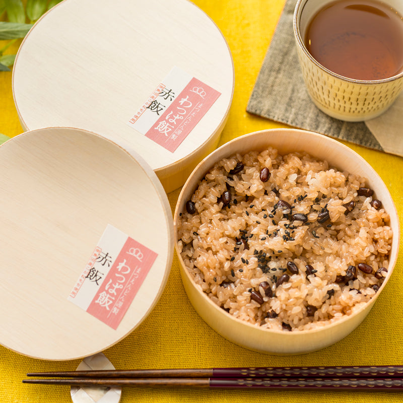 期間限定値下げ　鬱P 赤飯　ほぼ新品　セット わっぱ飯 (赤飯) 6個入りセット/まつえんどん｜お取り寄せグルメ通販