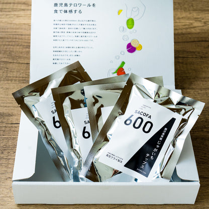 SACOFA600 鹿児島産 野菜チップス4袋/箱入