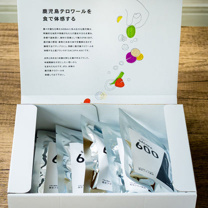 SACOFA600 鹿児島産 野菜チップス6袋/箱入