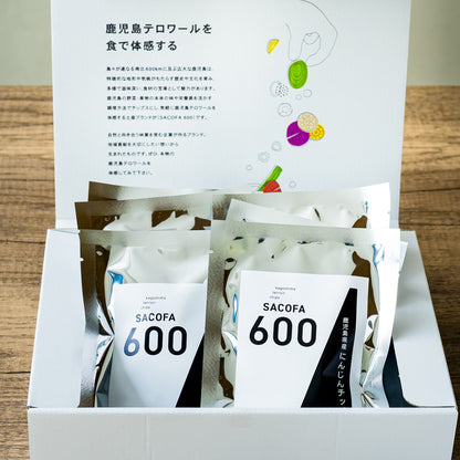 SACOFA600 鹿児島産 野菜チップス6袋/箱入