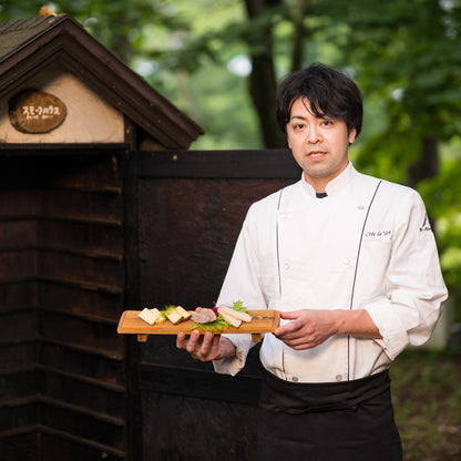 燻製（チーズ・鶏・鴨）とシェフイメージ