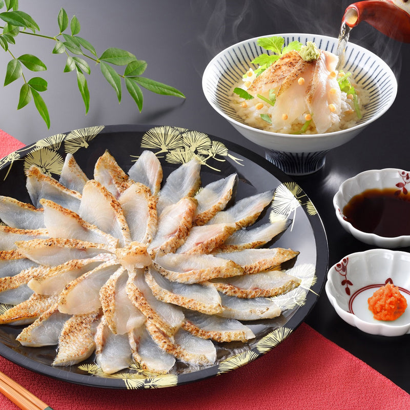 のどぐろ炙り刺しセット120g/こだわりふぐショップかぶやま