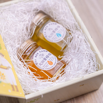 太田養蜂場　2種蜂蜜セット　パッケージ