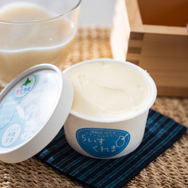 しっとり米麹甘酒アイス