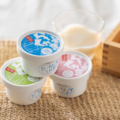 酒粕3種　甘酒アイス　セット
