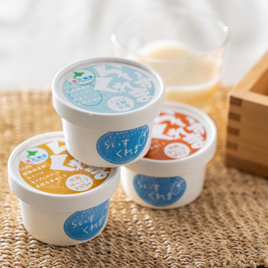 米麹3種　甘酒アイス　セット
