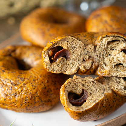 紅茶のベーグル