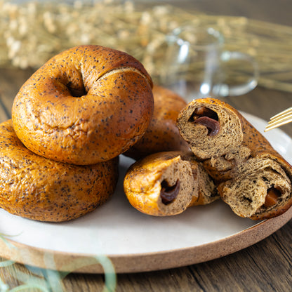 紅茶のベーグル